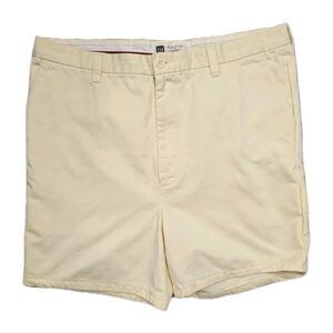 Vintage Gap Clean Cut Men’s 6" Butter Yellow Cotton Shorts sz 38 Golf Preppy